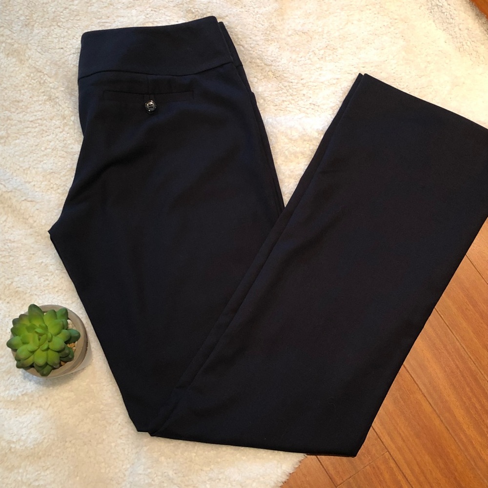 Navy Drew Fit Bootcut Dress Pants